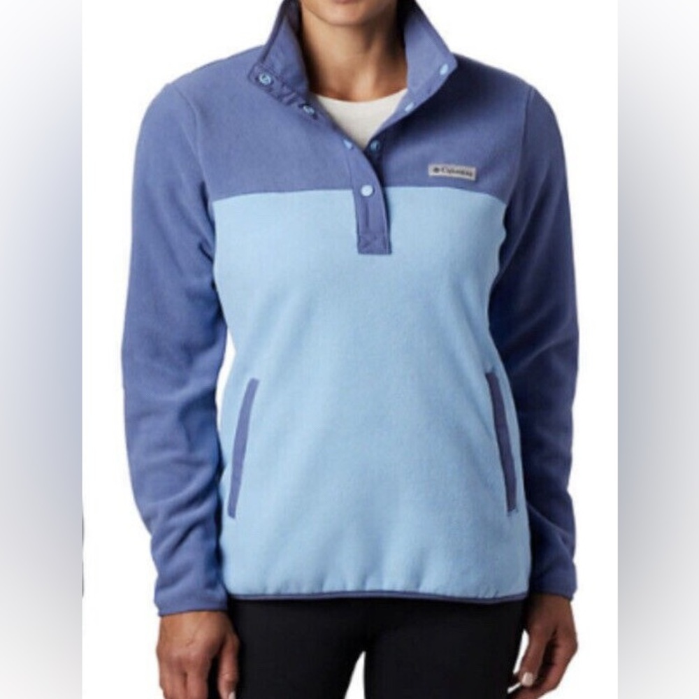 Columbia Snap Fleece Pullover - Sz S